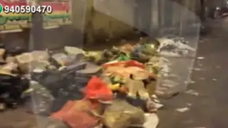 San Martín de Porres: vecinos alarmados por acumulación de basura y desmonte