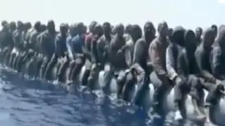 Rescatan a cientos de inmigrantes en el Mar Mediterráneo