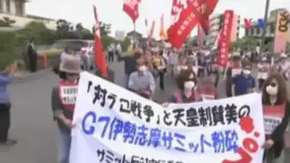 Japón: protestas en Hiroshima antes de la visita de Obama