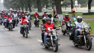 Motociclistas marcharon contra ordenanza municipal de Pueblo Libre