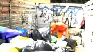 Chosica: mujer recuperó casi 600 soles que arrojó a la basura por error