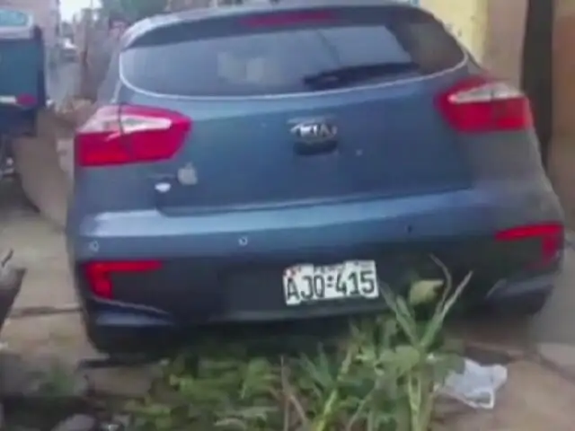 Conductor estrelló su vehículo contra vivienda en Los Olivos