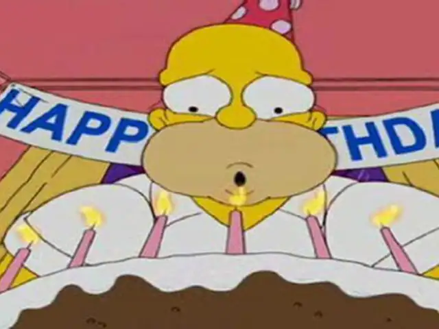 ¿Realmente hoy es el cumpleaños de Homero Simpson?
