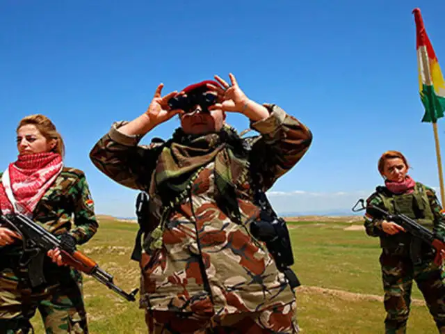 Así es un día en la vida de las soldados kurdas que luchan contra el Estado Islámico