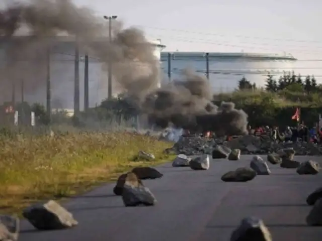 Francia: ola de protestas sindicales llegan a centrales nucleares