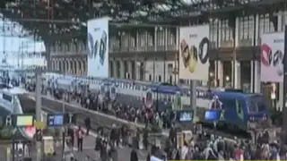 Francia: se eleva tensión con inicio de huelga ferroviaria