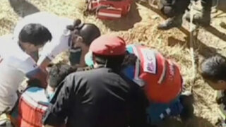 Huánuco: obrero murió asfixiado dentro de poza de oxidación