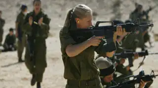 FOTOS: así es un día de trabajo para las reclutas del ejército israelí