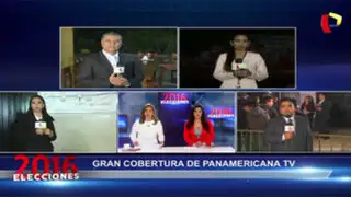 Panamericana Televisión realiza gran cobertura por elecciones presidenciales