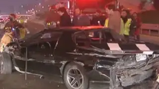 Aparatoso accidente en Vía Expresa dejó un herido