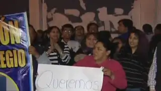 Barranco: padres de familia bloquearon carril del Metropolitano