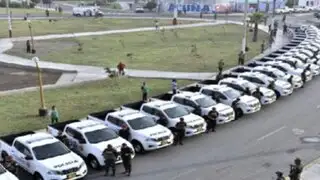Llegan 200 patrulleros para reforzar labores de la PNP