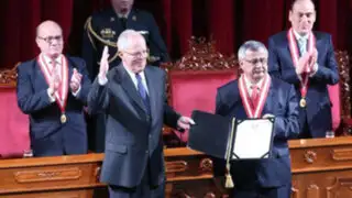 Pedro Pablo Kuczynski  recibe credenciales como presidente de la República