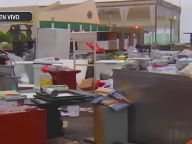 Barranco: así quedó restaurante Costa Verde tras violento desalojo