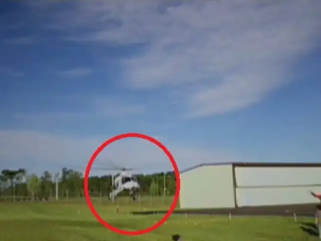 Padre utilizó un helicóptero para arrancarle la muela a su hijo