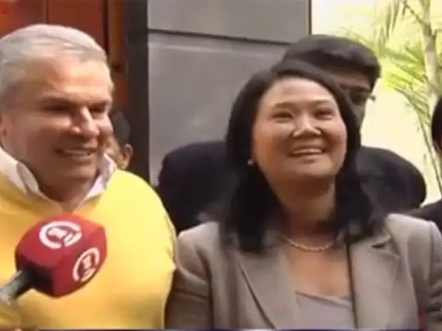 Keiko Fujimori se reúne con alcalde Luis Castañeda Lossio