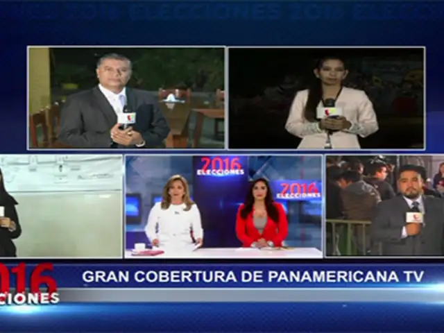 Panamericana Televisión realiza gran cobertura por elecciones presidenciales