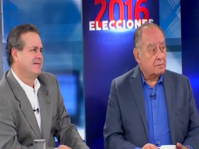Elecciones 2016: Alfredo Ferrero y Flores Aráoz analizan panorama político