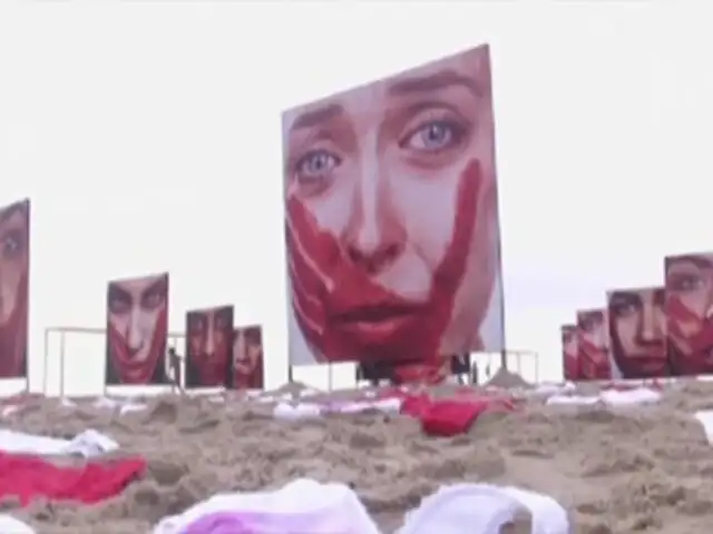 Brasil: protestas en playa contra abusos sexuales