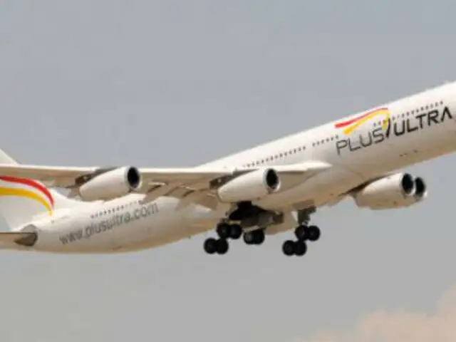 Aerolínea española inició vuelos de Lima a Madrid