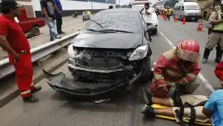 Estos son los ocho distritos de Lima que reúnen mayor cantidad de accidentes