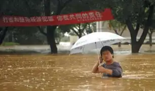 Inundaciones provocan más de 180 muertos en China