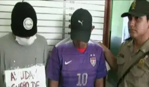 Menores engañaban a peatones pidiendo limosna en Pucallpa