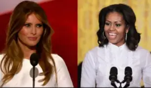 Melania Trump es acusada de plagiar discurso de Michelle Obama
