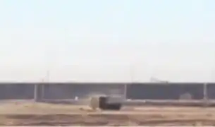 Irak: soldados del ejército destruyeron camión suicida del ISIS