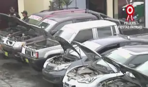 Autoridades recuperan en provincias 17 vehículos robados