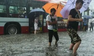 Lluvias torrenciales sacuden el norte de China
