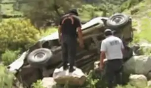 Ayacucho: camioneta cae a abismo dejando 6 muertos