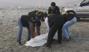 Bañistas hallan cadáver de una mujer en playa de Miraflores