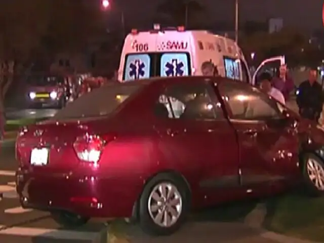 Siete heridos dejó racha de accidentes en Lima