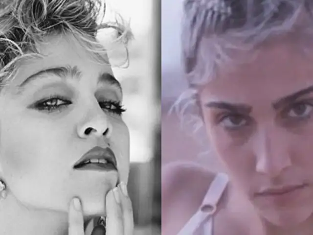 Hija de Madonna luce igual que su madre en campaña publicitaria