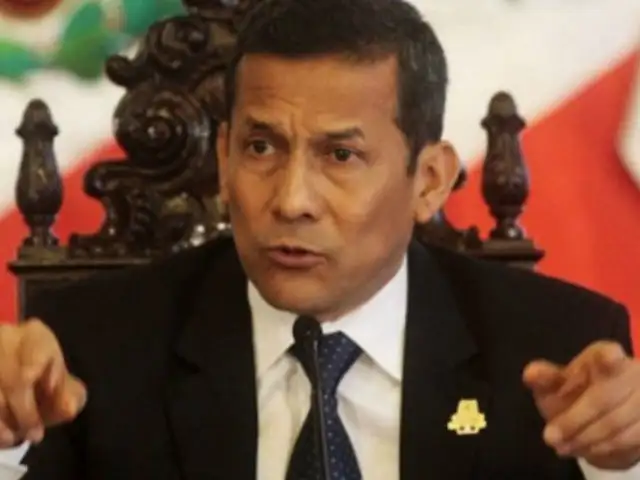 Pulso Perú: 84% a favor de investigar gestión de Humala en próximo Congreso