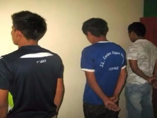 La Victoria: detienen a menores acusados de asaltar botica