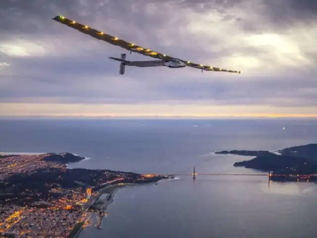 EEUU: avión solar “Impulse” dio vuelta alrededor del mundo