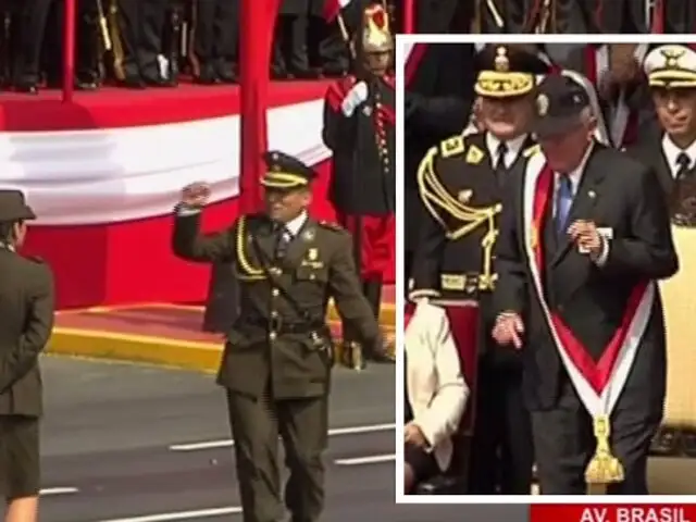 Militares que deslumbraron en Argentina hicieron bailar a presidente PPK