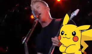 YouTube: Metallica ‘cantando’ tema de Pokémon en vivo se vuelve viral [VIDEO]