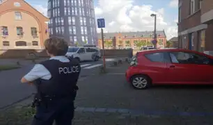 Bélgica: hombre al grito de ‘Alá es grande’ atacó con machete a policías
