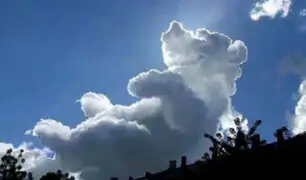 Captan curiosa nube con forma de "Winnie The Pooh"