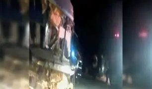 Nasca: choque entre buses deja 17 personas muertas