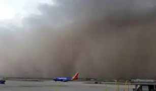 EEUU: tormenta de arena cubre el cielo de Arizona