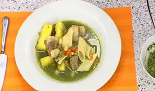 Angélica Sasaki nos enseña a preparar una deliciosa sopa menestrón