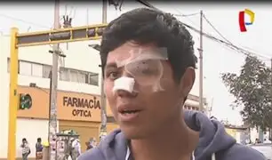Villareal: estudiante que recibió proyectil podría perder parcialmente la vista