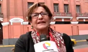 Susana Villarán agradece muestras de solidaridad tras muerte de su hija