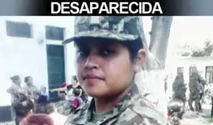 Independencia: joven militar desaparecida desde hace 5 días