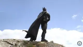 Este es el traje de Batman que logró un récord Guinness