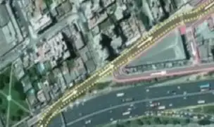 Surco: se inició construcción de viaducto de la avenida Benavides